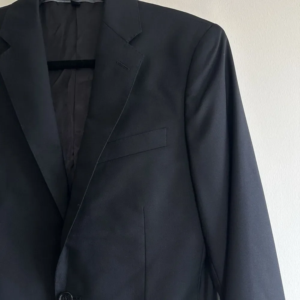 New 2022 J Crew Ludlow Slim-fit Suit Jacket‎ Loro Piana Fine wool 36R $450 28130